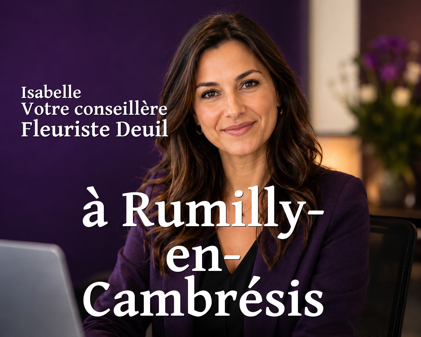 Isabelle, votre conseillère Fleuriste Deuil à Rumilly-en-Cambrésis