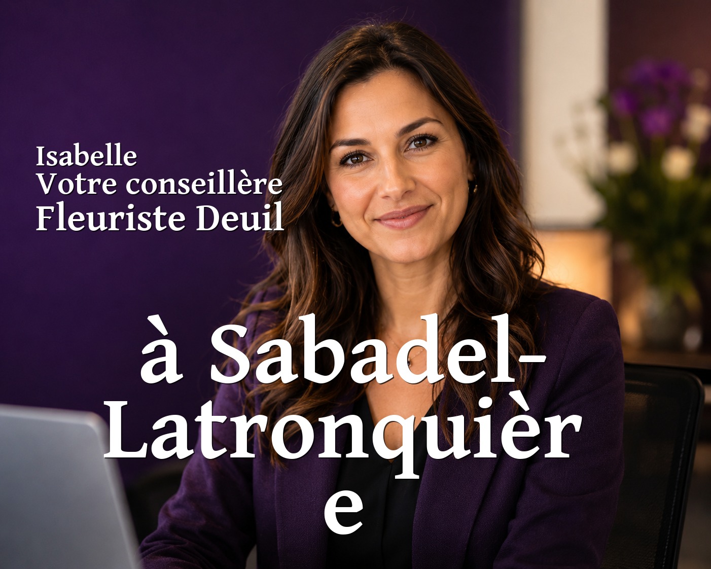 Isabelle, votre conseillère Fleuriste Deuil à Sabadel-Latronquière