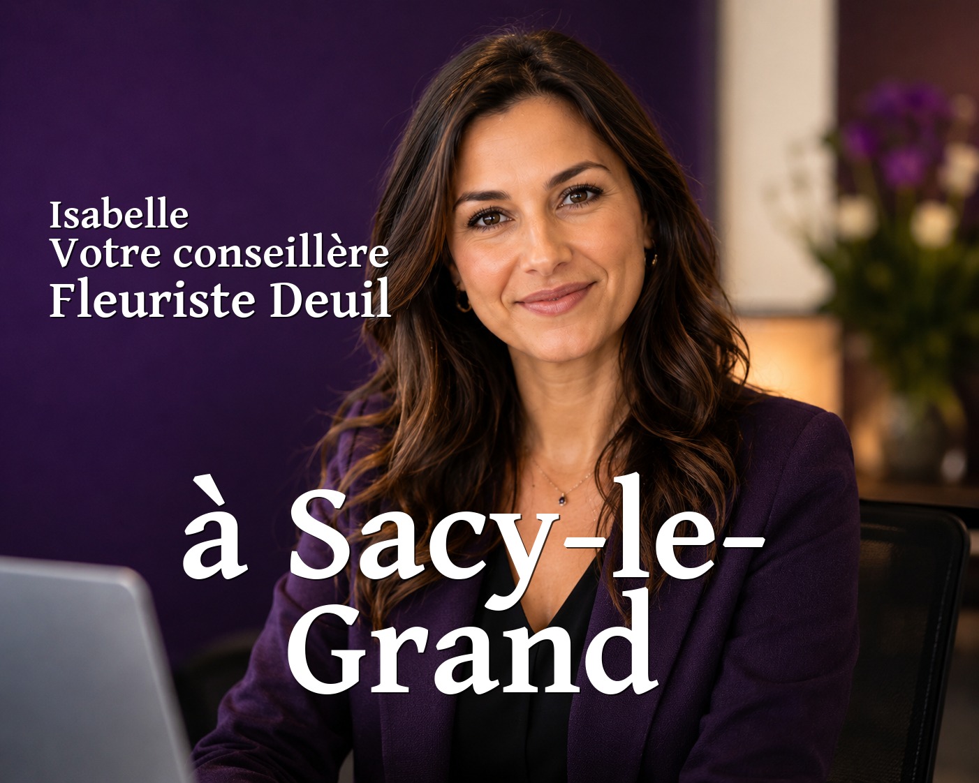 Isabelle, votre conseillère Fleuriste Deuil à Sacy-le-Grand