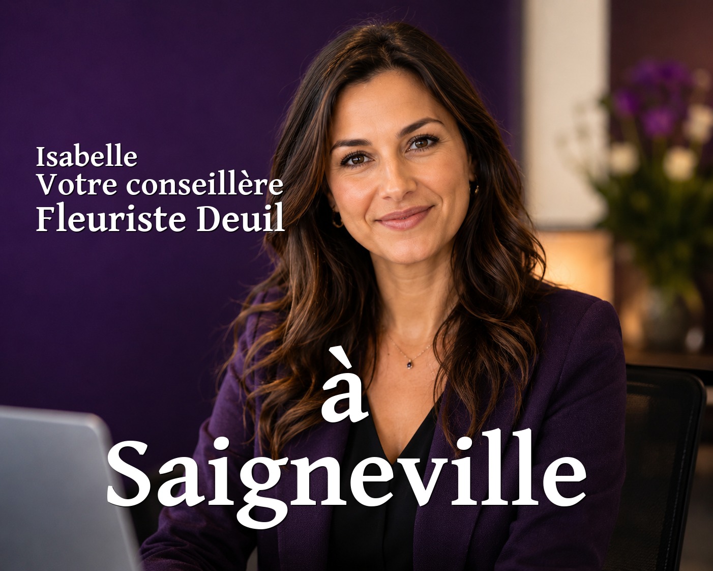 Isabelle, votre conseillère Fleuriste Deuil à Saigneville