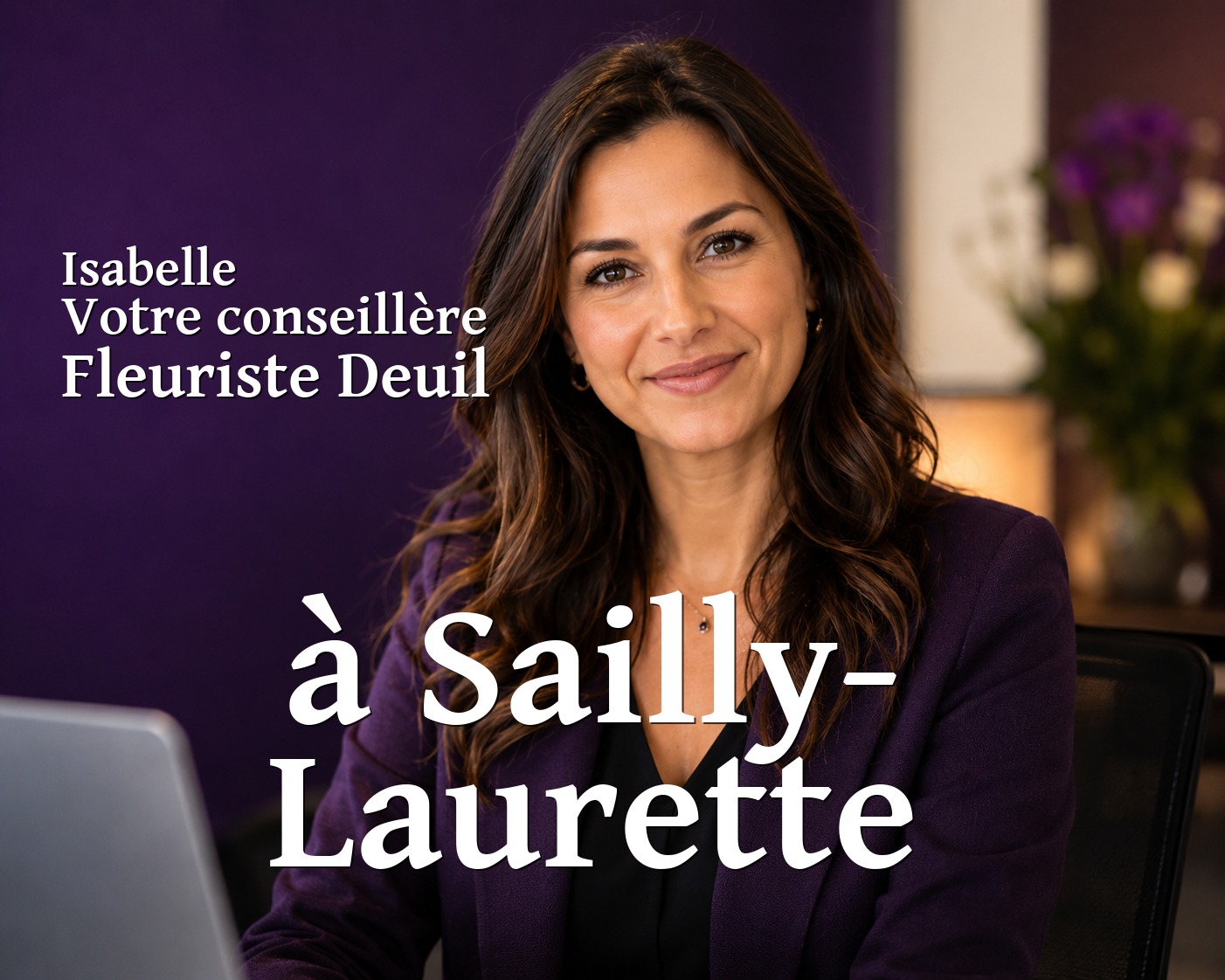 Isabelle, votre conseillère Fleuriste Deuil à Sailly-Laurette