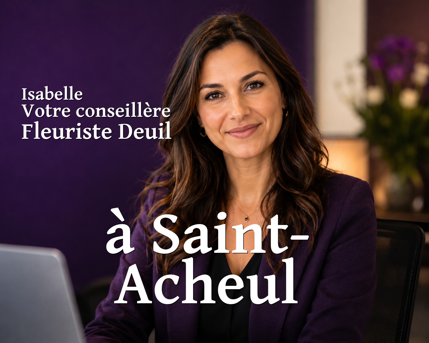 Isabelle, votre conseillère Fleuriste Deuil à Saint-Acheul