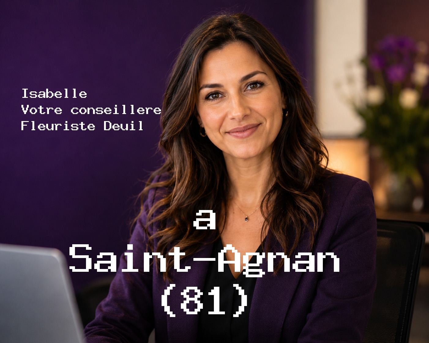 Isabelle, votre conseillère Fleuriste Deuil à Saint-Agnan (81)