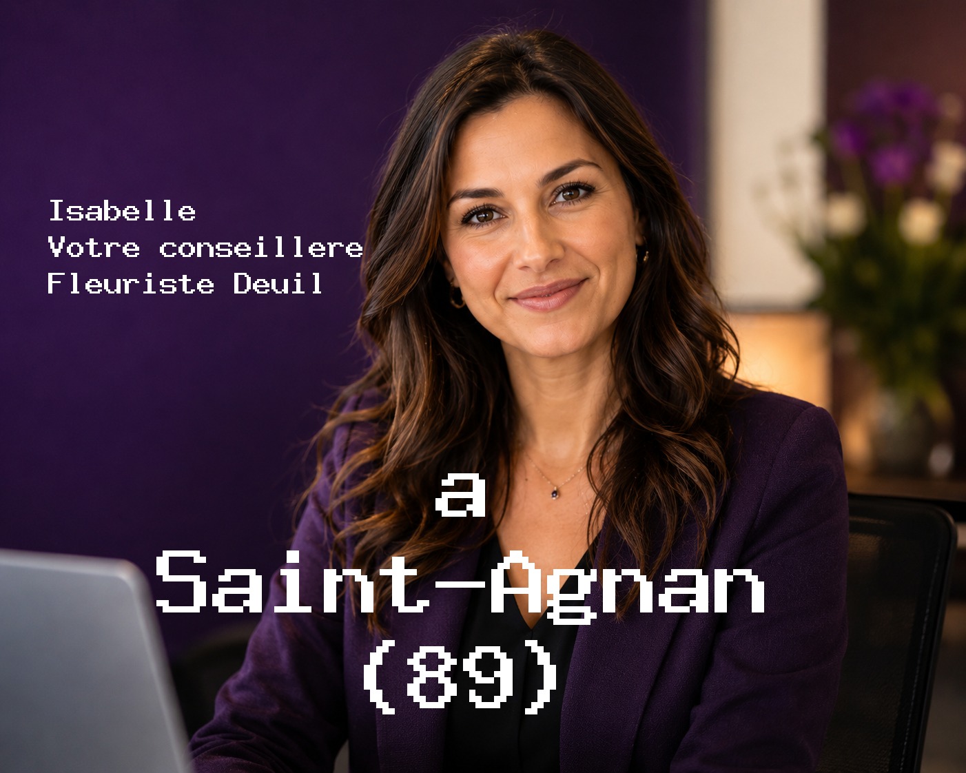 Isabelle, votre conseillère Fleuriste Deuil à Saint-Agnan (89)
