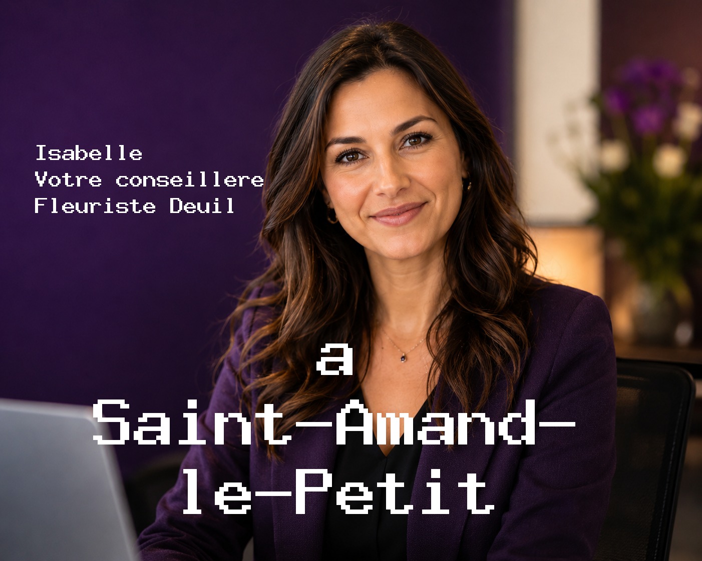Isabelle, votre conseillère Fleuriste Deuil à Saint-Amand-le-Petit