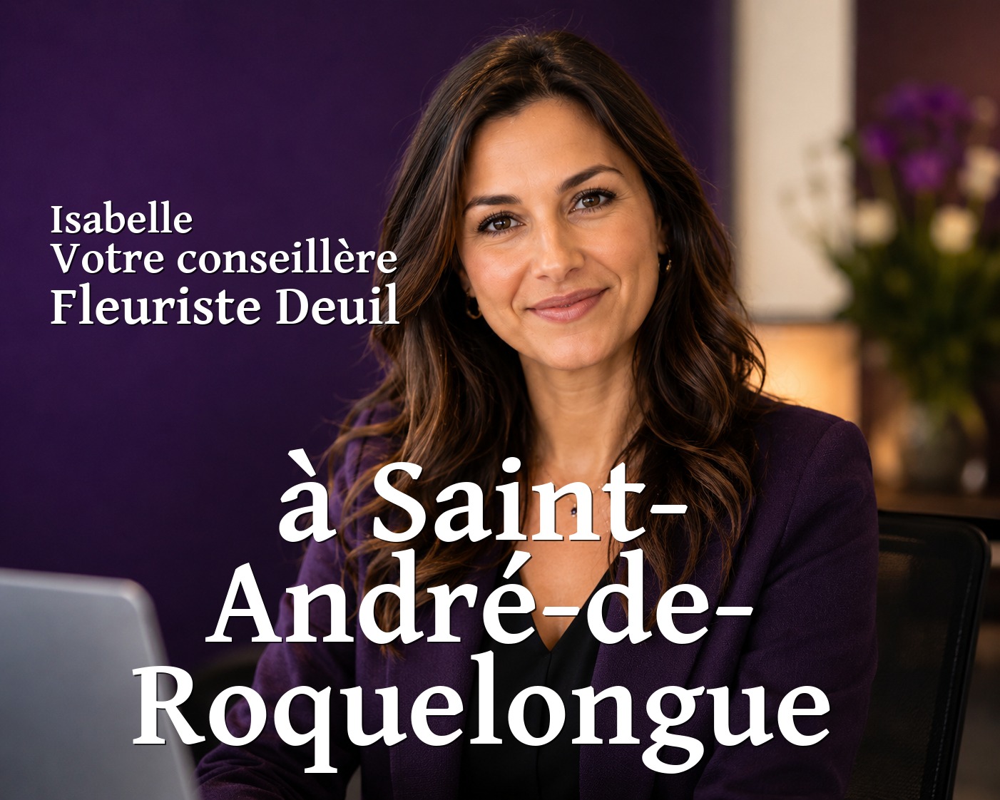 Isabelle, votre conseillère Fleuriste Deuil à Saint-André-de-Roquelongue
