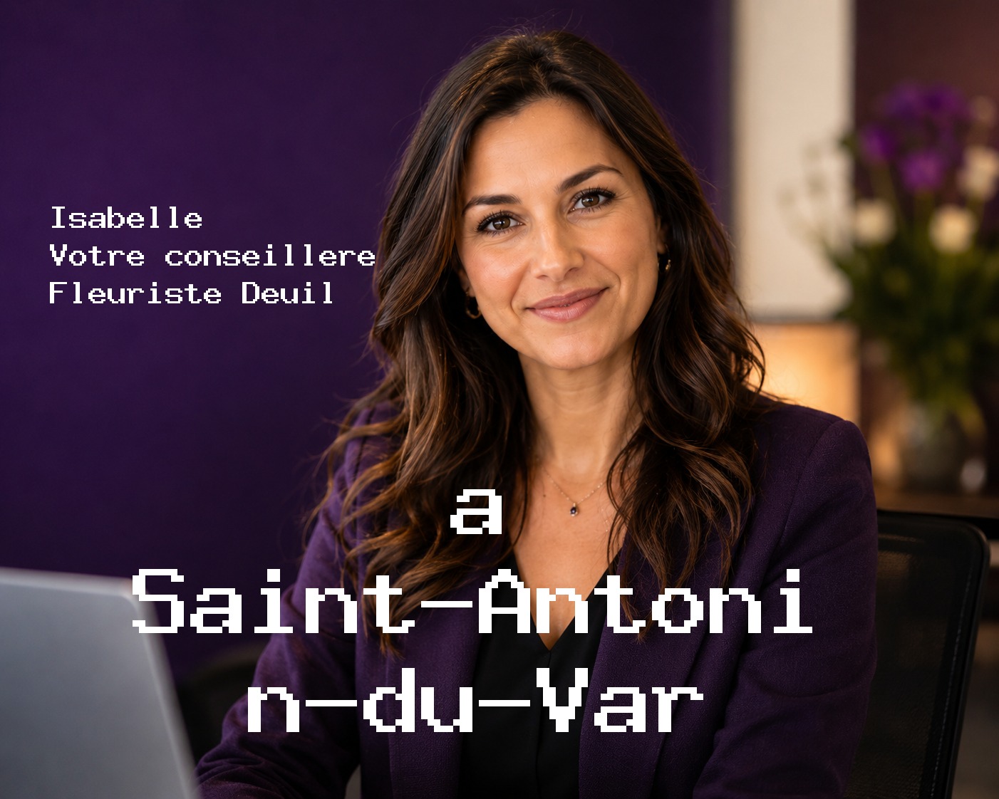 Isabelle, votre conseillère Fleuriste Deuil à Saint-Antonin-du-Var