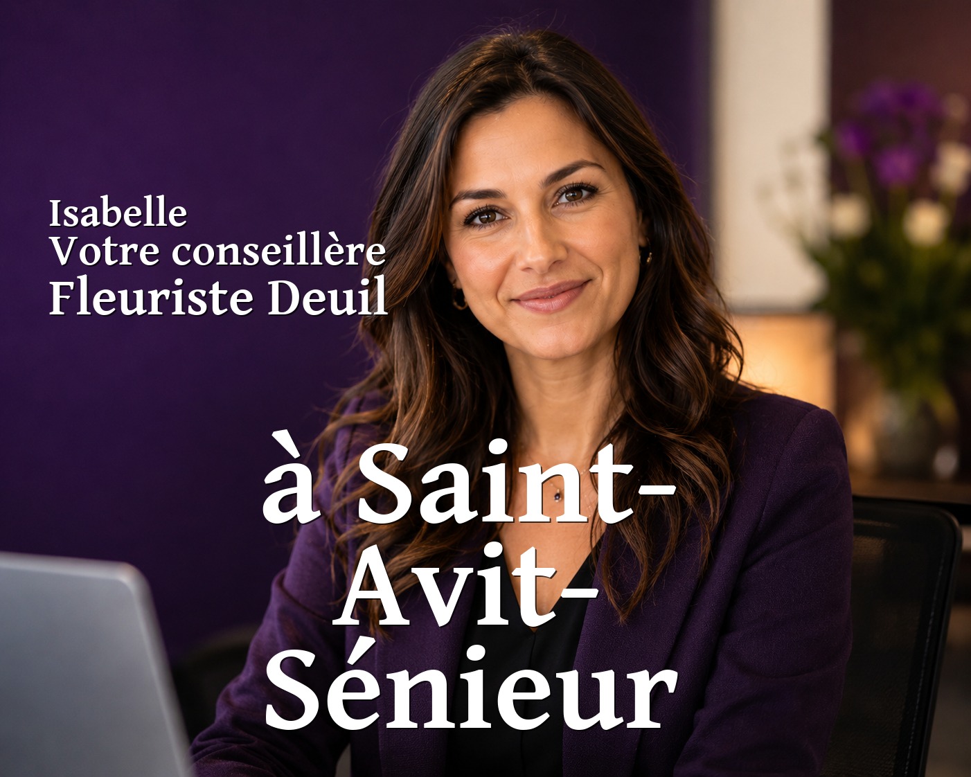 Isabelle, votre conseillère Fleuriste Deuil à Saint-Avit-Sénieur