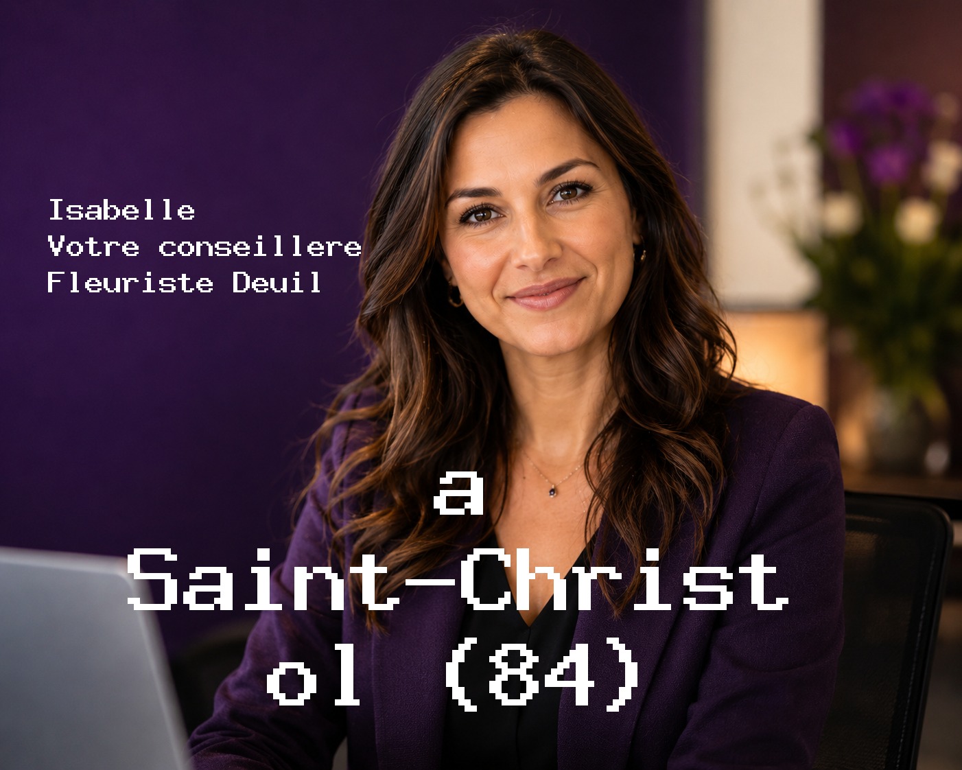 Isabelle, votre conseillère Fleuriste Deuil à Saint-Christol (84)