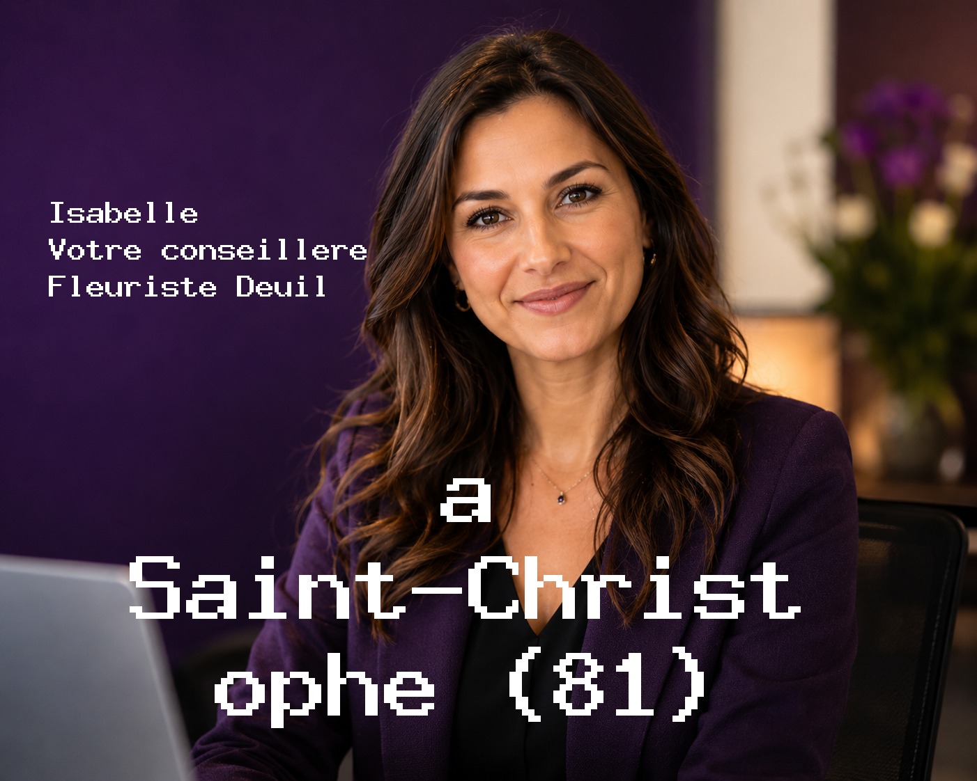 Isabelle, votre conseillère Fleuriste Deuil à Saint-Christophe (81)