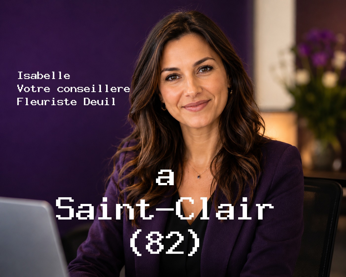 Isabelle, votre conseillère Fleuriste Deuil à Saint-Clair (82)