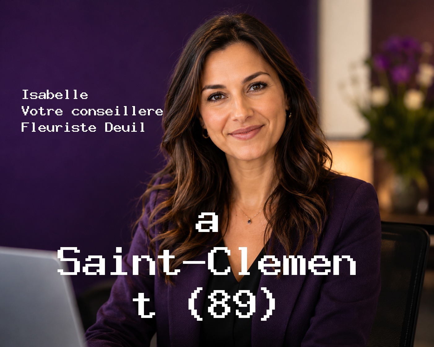 Isabelle, votre conseillère Fleuriste Deuil à Saint-Clément (89)