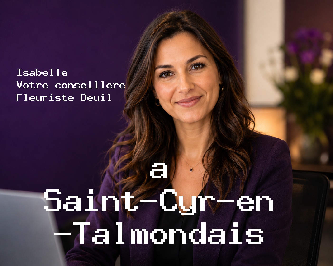 Isabelle, votre conseillère Fleuriste Deuil à Saint-Cyr-en-Talmondais