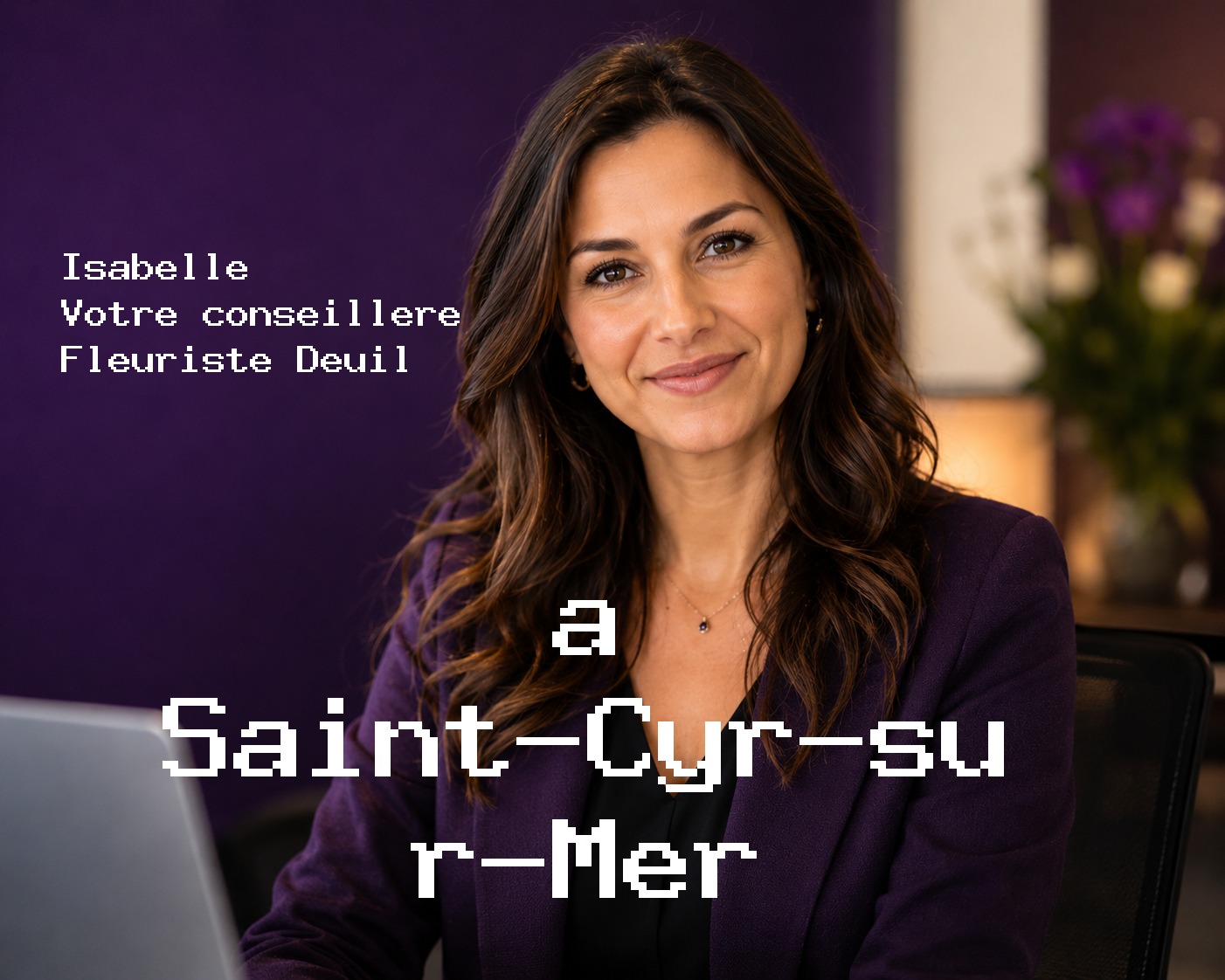 Isabelle, votre conseillère Fleuriste Deuil à Saint-Cyr-sur-Mer