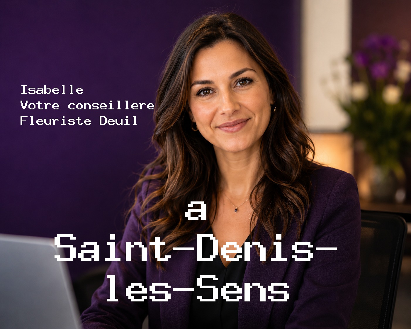 Isabelle, votre conseillère Fleuriste Deuil à Saint-Denis-lès-Sens