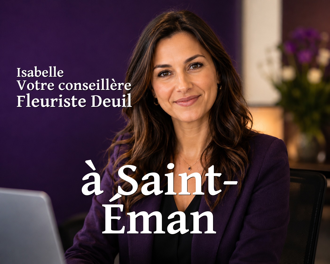 Isabelle, votre conseillère Fleuriste Deuil à Saint-Éman