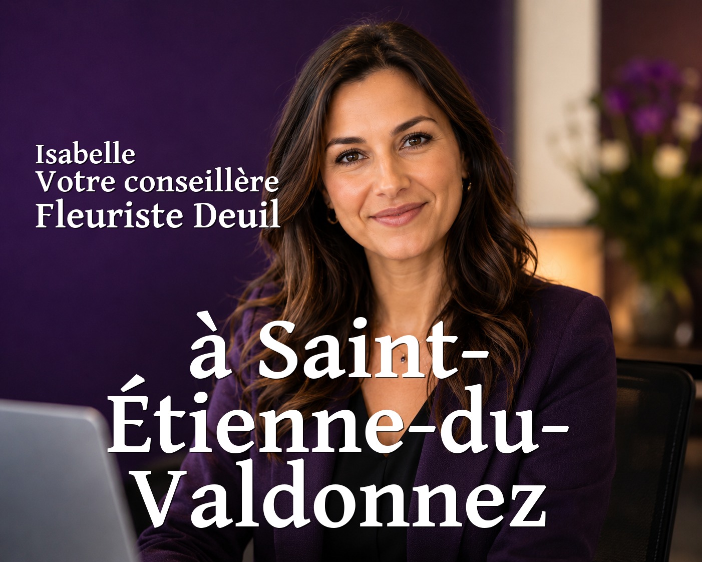 Isabelle, votre conseillère Fleuriste Deuil à Saint-Étienne-du-Valdonnez