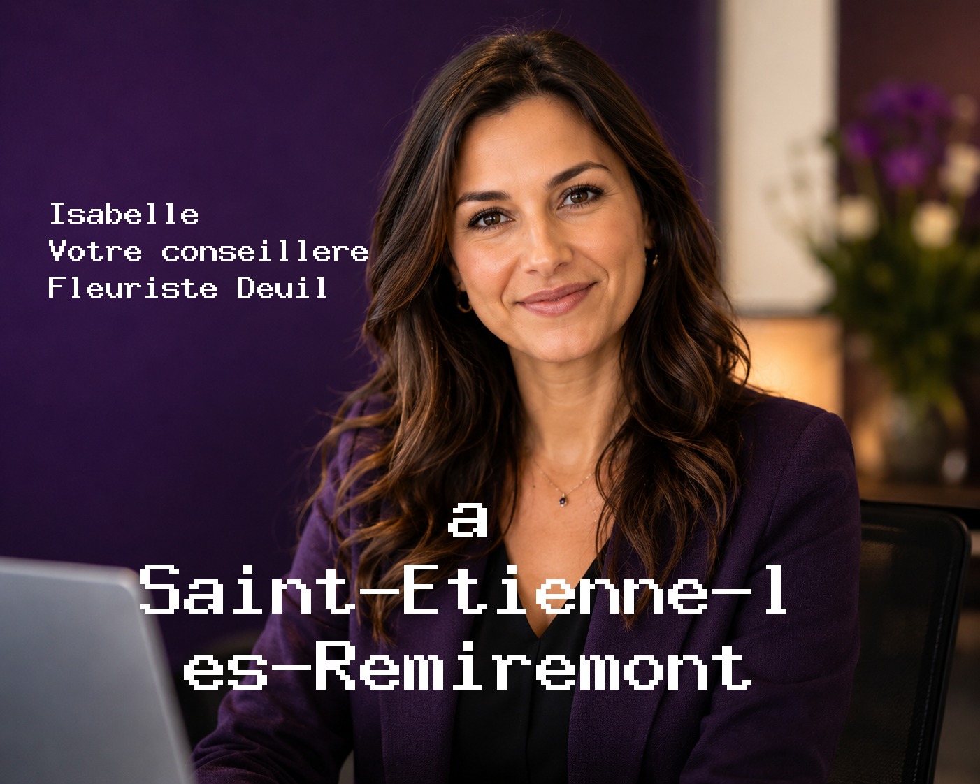 Isabelle, votre conseillère Fleuriste Deuil à Saint-Étienne-lès-Remiremont