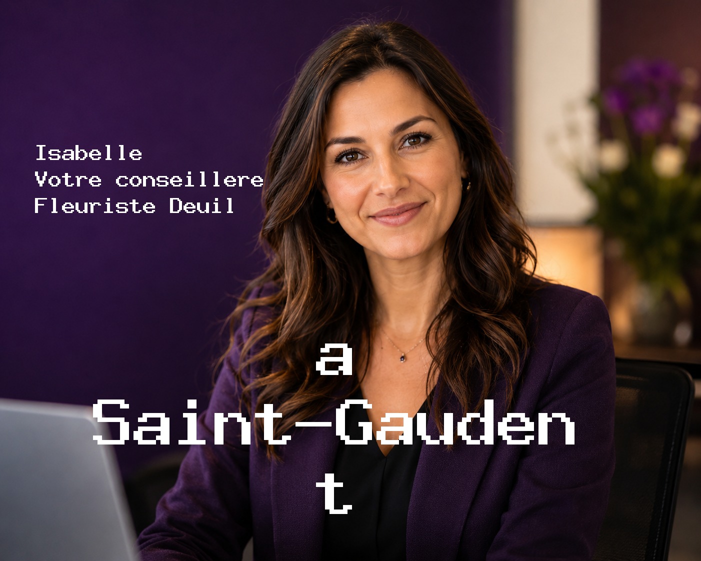 Isabelle, votre conseillère Fleuriste Deuil à Saint-Gaudent
