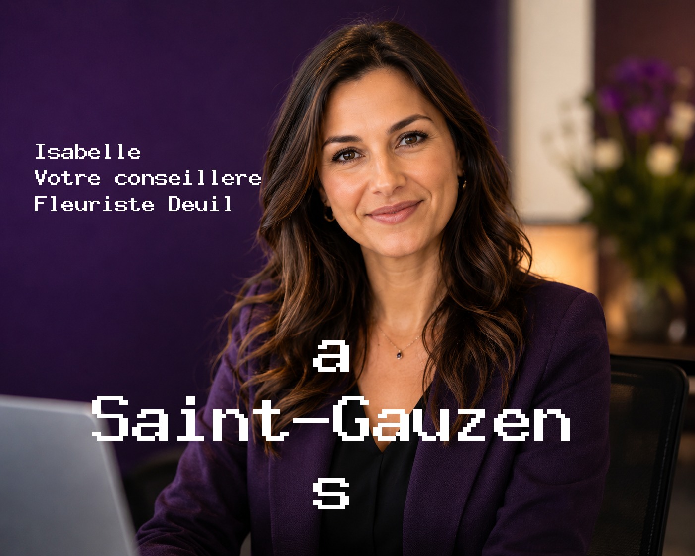 Isabelle, votre conseillère Fleuriste Deuil à Saint-Gauzens