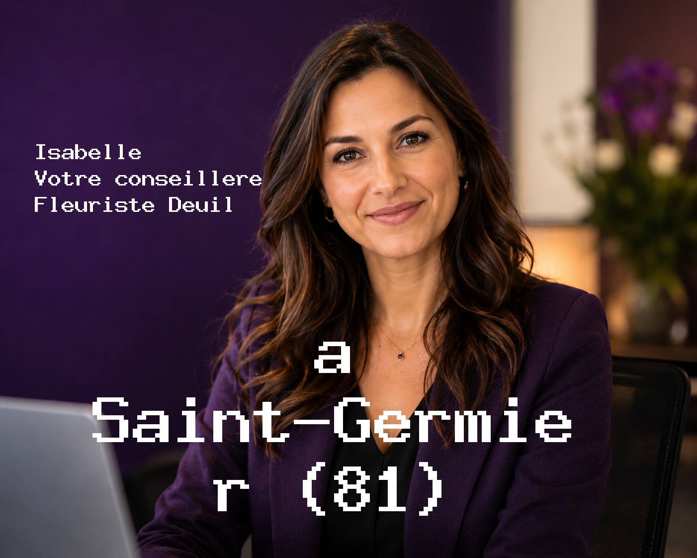 Isabelle, votre conseillère Fleuriste Deuil à Saint-Germier (81)