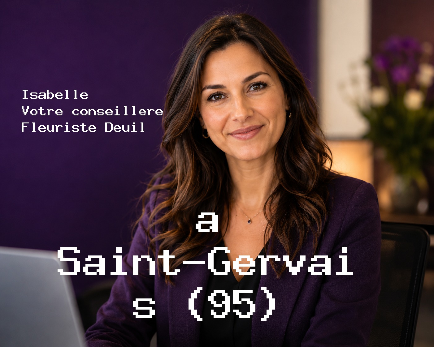 Isabelle, votre conseillère Fleuriste Deuil à Saint-Gervais (95)