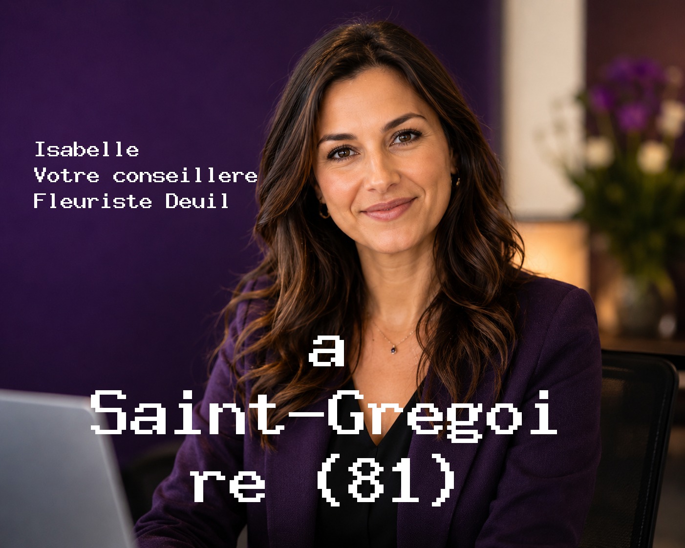 Isabelle, votre conseillère Fleuriste Deuil à Saint-Grégoire (81)