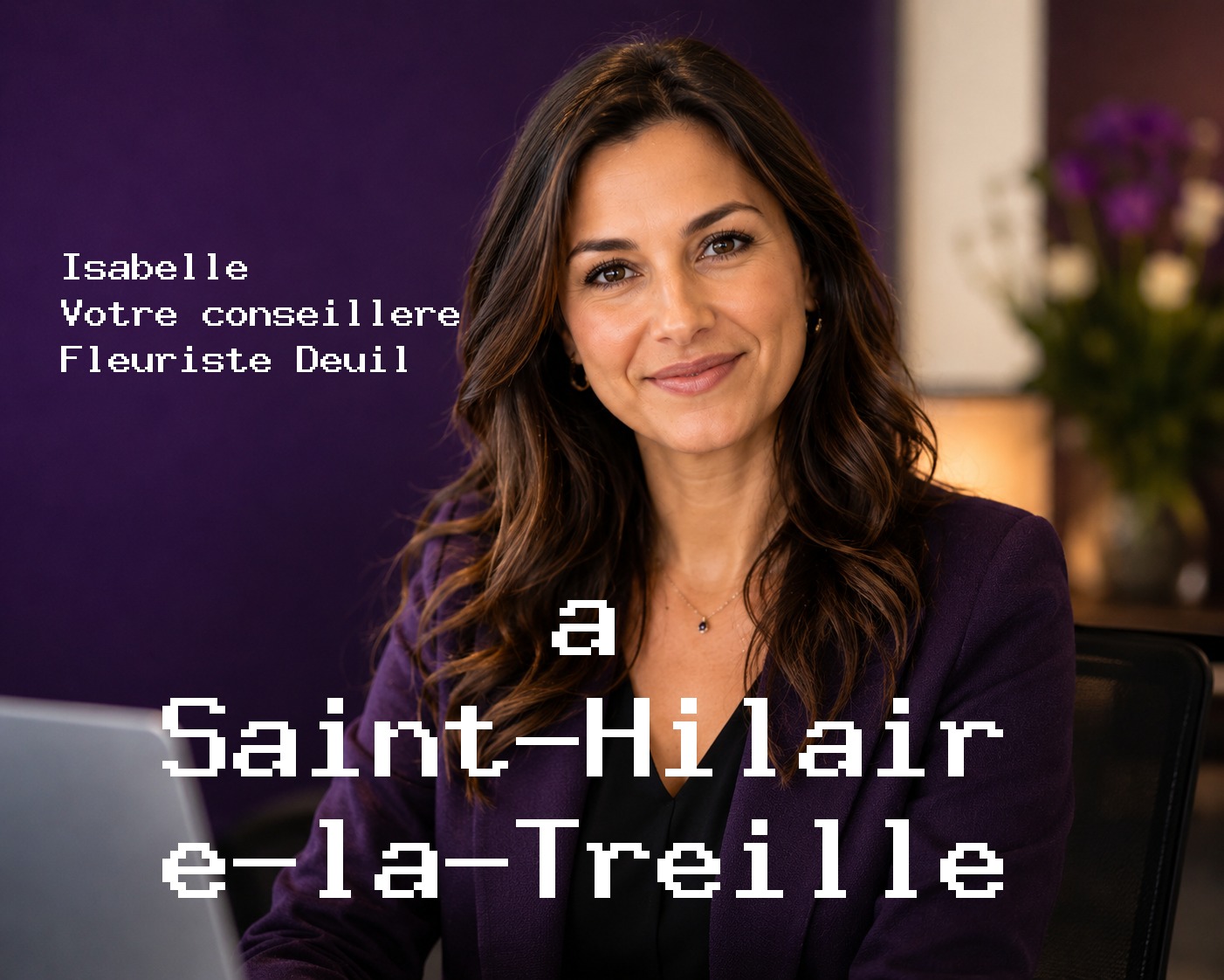 Isabelle, votre conseillère Fleuriste Deuil à Saint-Hilaire-la-Treille