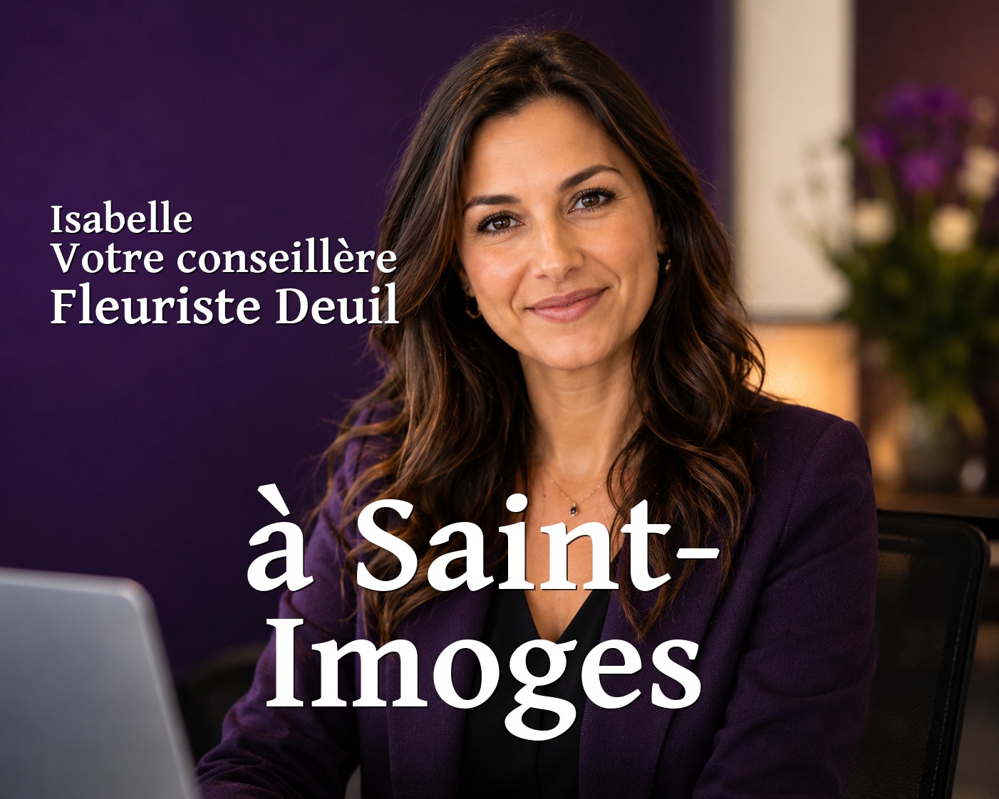 Isabelle, votre conseillère Fleuriste Deuil à Saint-Imoges