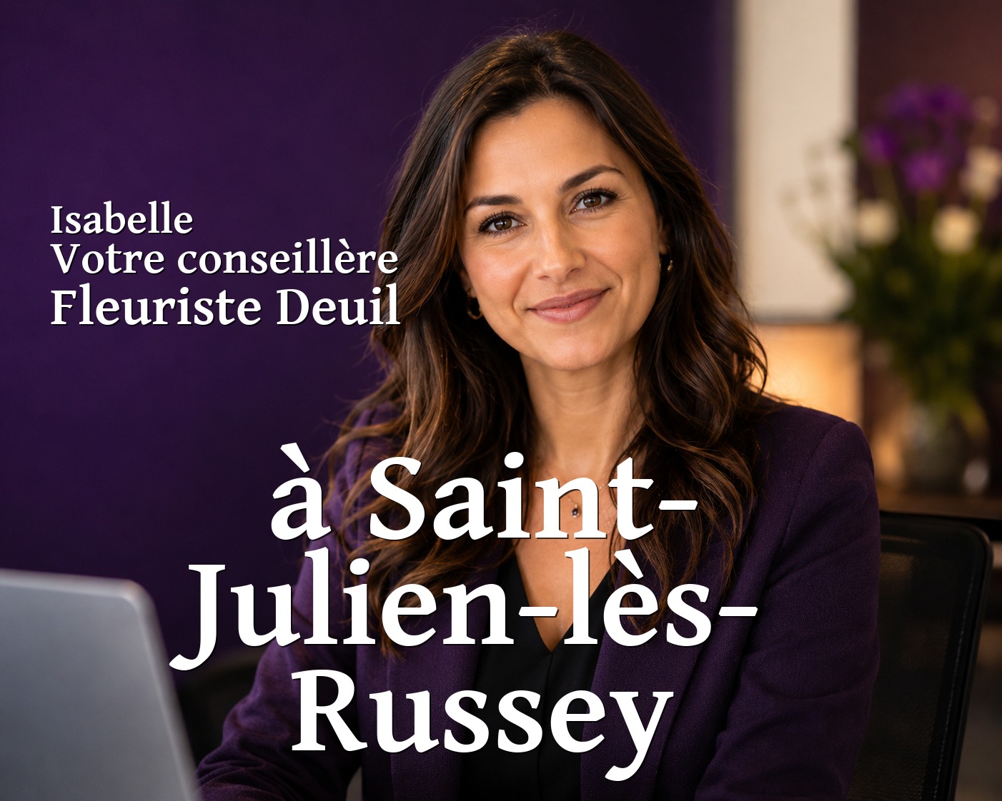 Isabelle, votre conseillère Fleuriste Deuil à Saint-Julien-lès-Russey