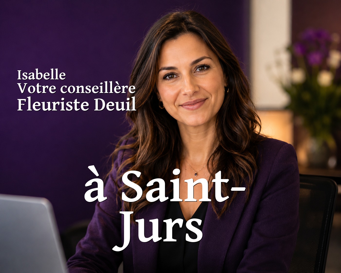 Isabelle, votre conseillère Fleuriste Deuil à Saint-Jurs