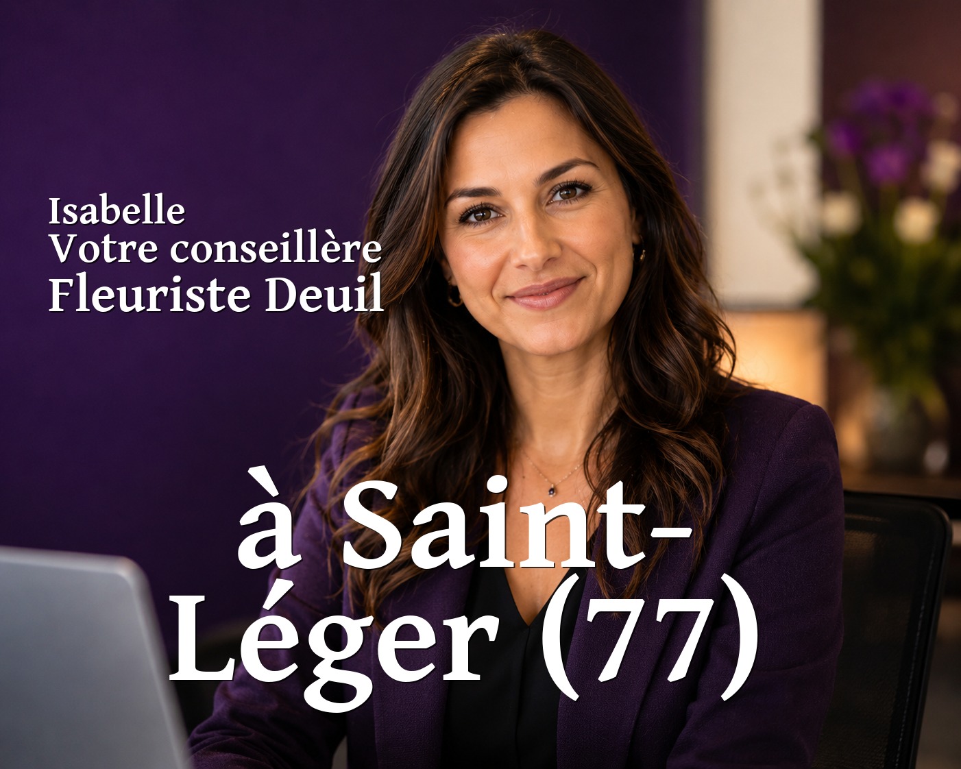 Isabelle, votre conseillère Fleuriste Deuil à Saint-Léger (77)