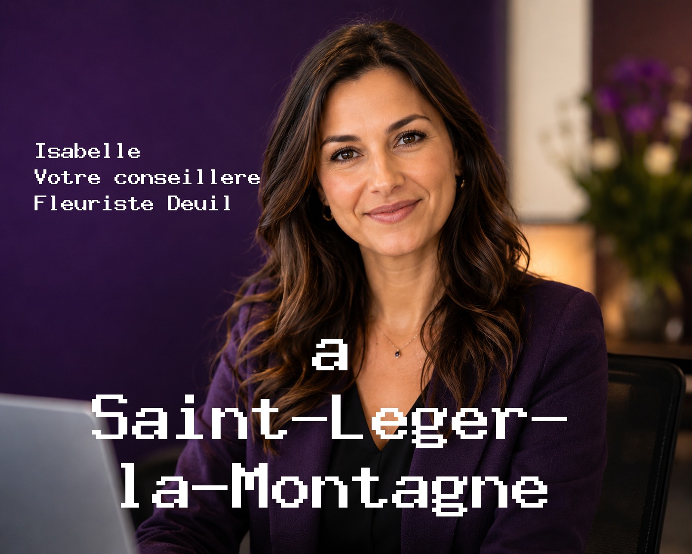 Isabelle, votre conseillère Fleuriste Deuil à Saint-Léger-la-Montagne