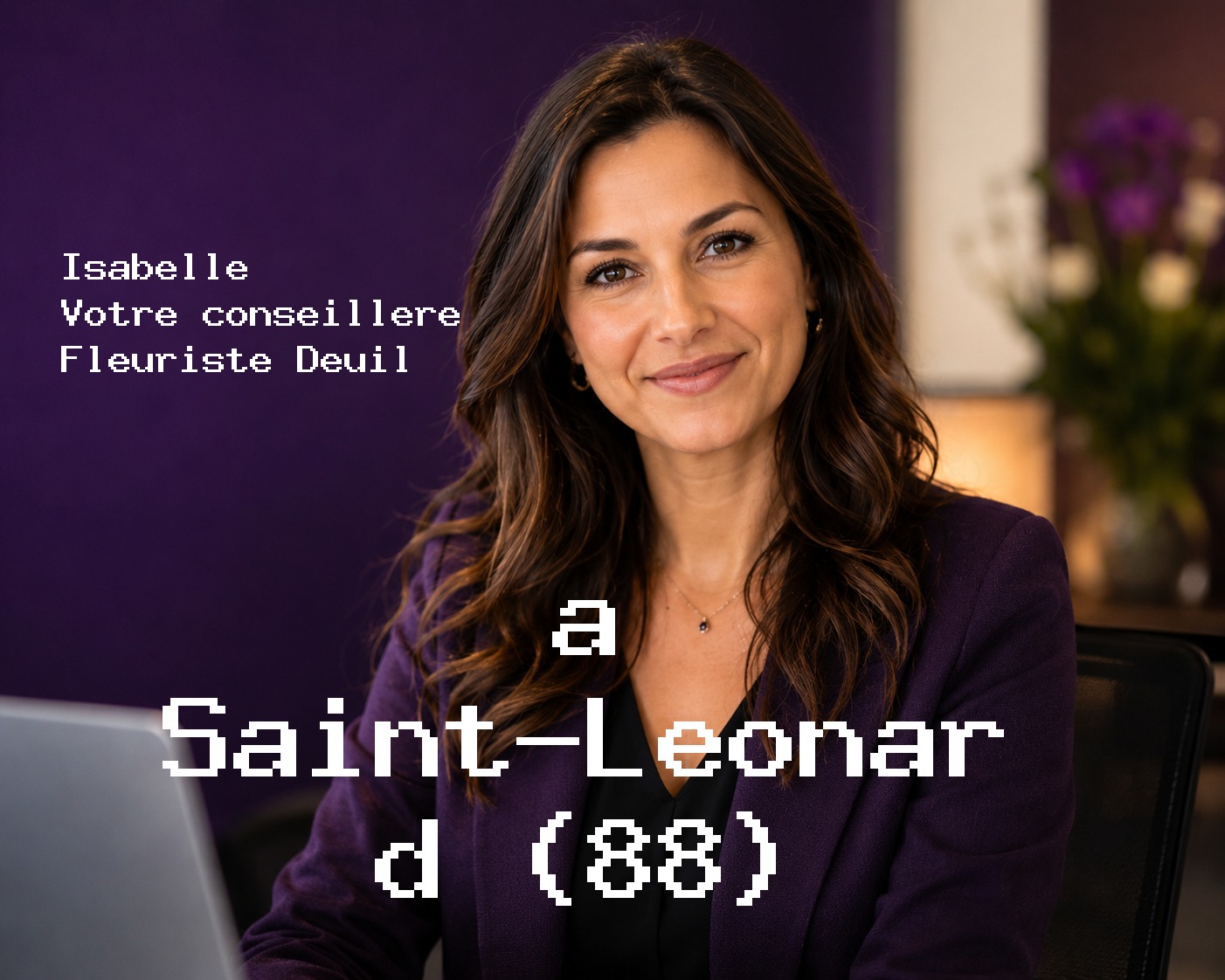 Isabelle, votre conseillère Fleuriste Deuil à Saint-Léonard (88)