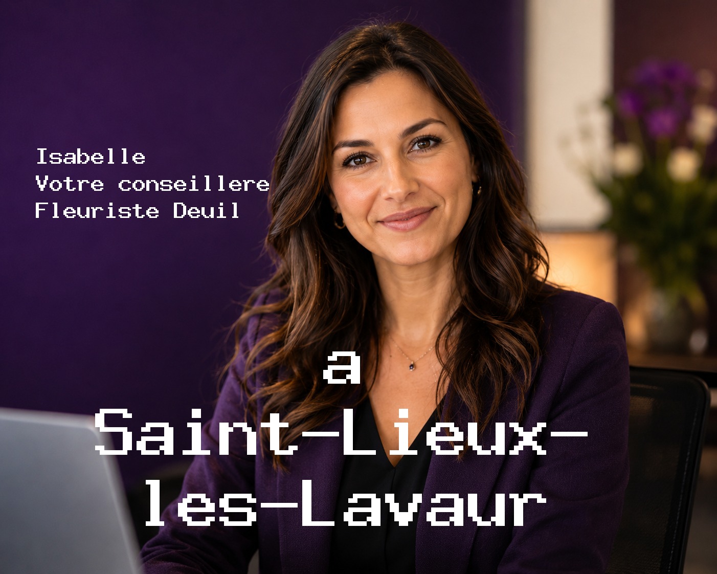 Isabelle, votre conseillère Fleuriste Deuil à Saint-Lieux-lès-Lavaur