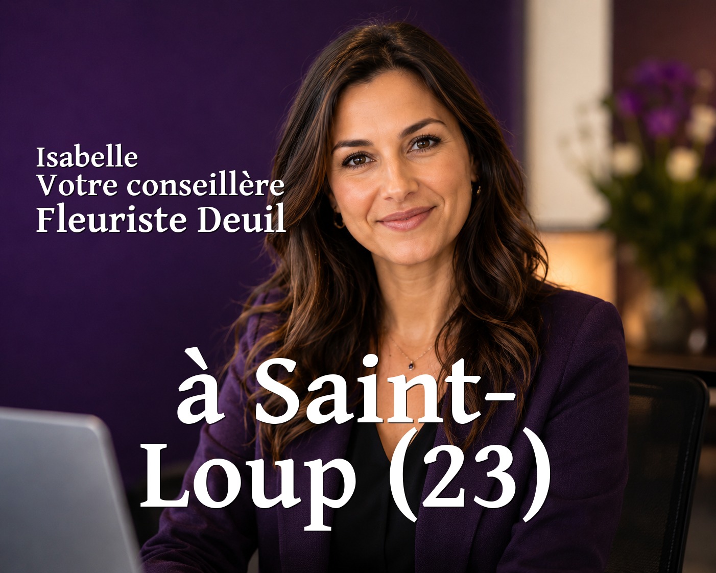 Isabelle, votre conseillère Fleuriste Deuil à Saint-Loup (23)
