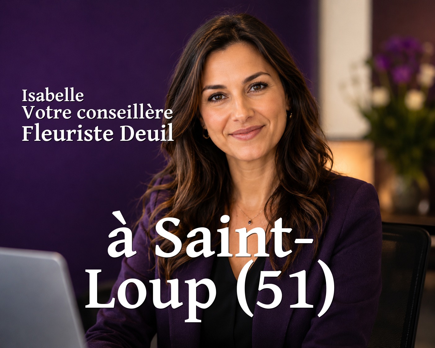 Isabelle, votre conseillère Fleuriste Deuil à Saint-Loup (51)