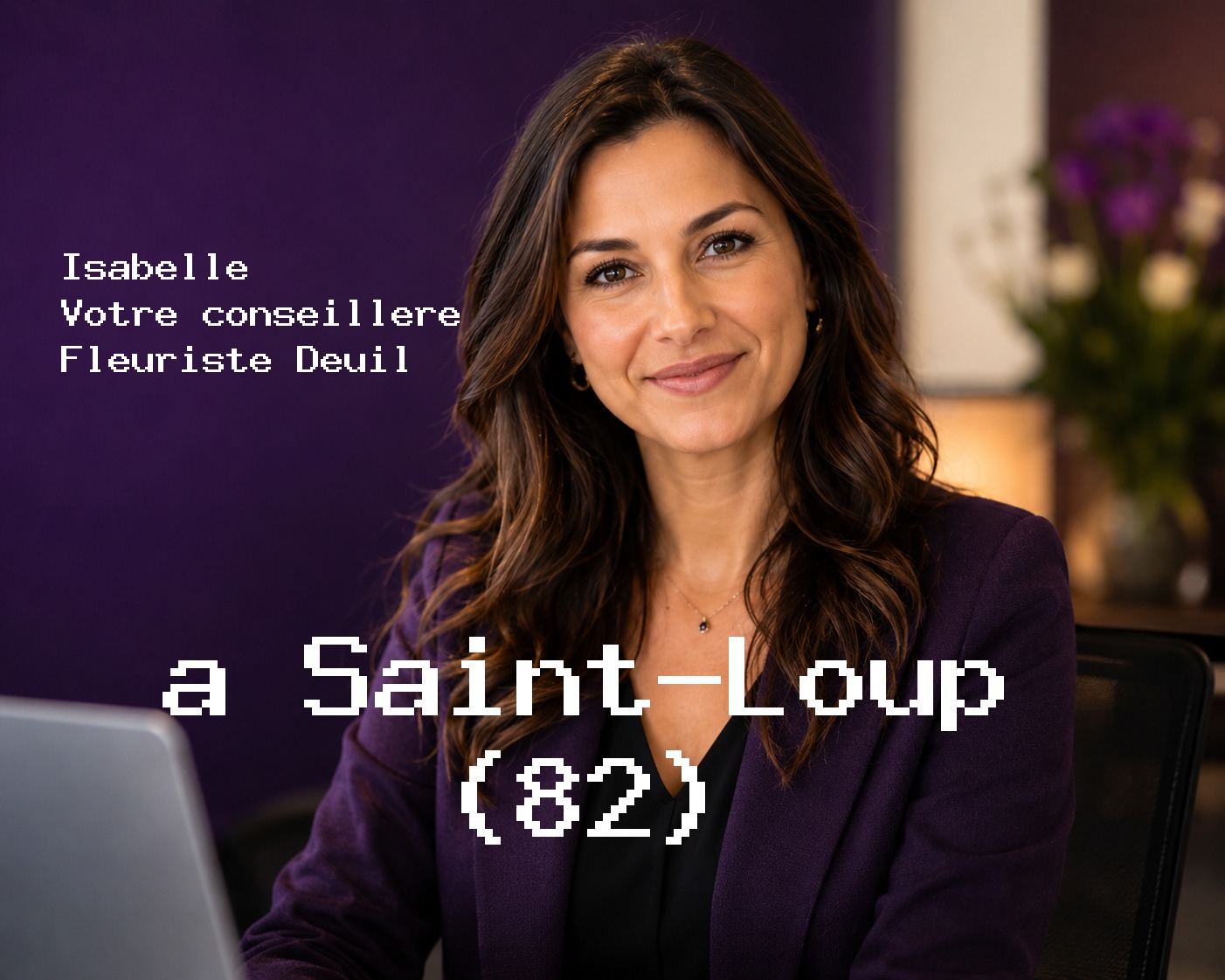 Isabelle, votre conseillère Fleuriste Deuil à Saint-Loup (82)
