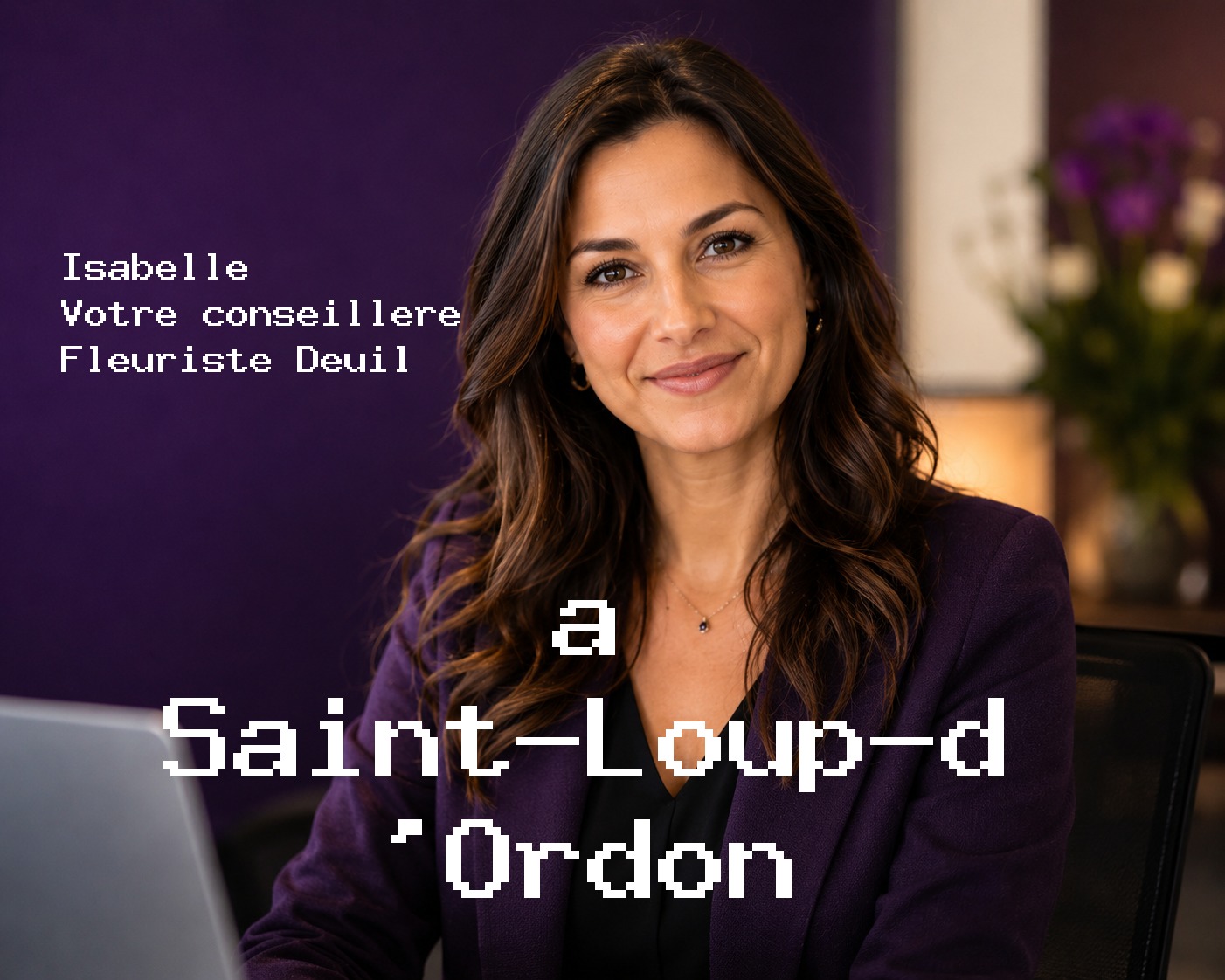 Isabelle, votre conseillère Fleuriste Deuil à Saint-Loup-d'Ordon
