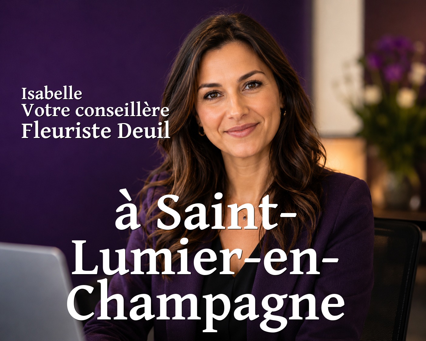 Isabelle, votre conseillère Fleuriste Deuil à Saint-Lumier-en-Champagne