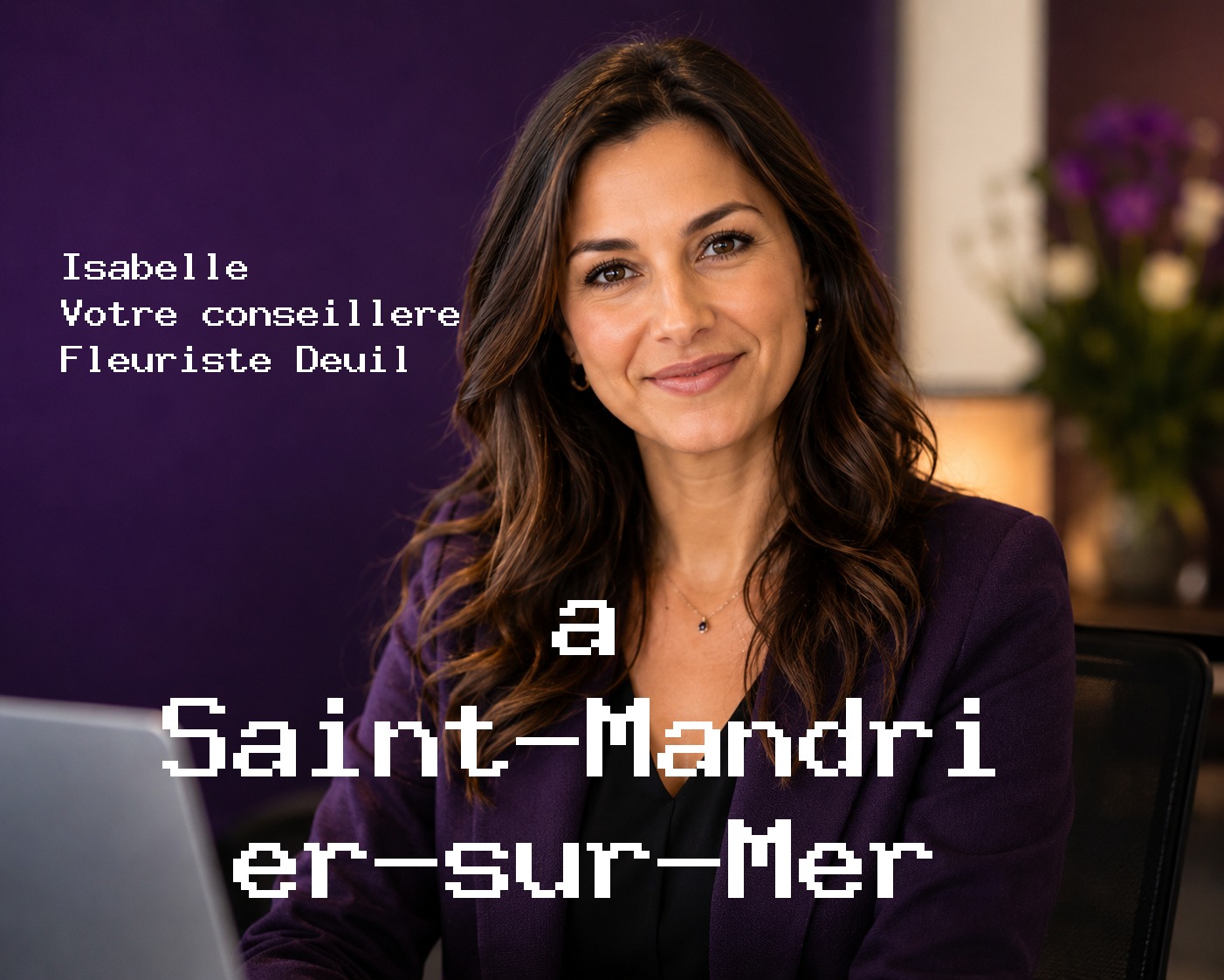 Isabelle, votre conseillère Fleuriste Deuil à Saint-Mandrier-sur-Mer
