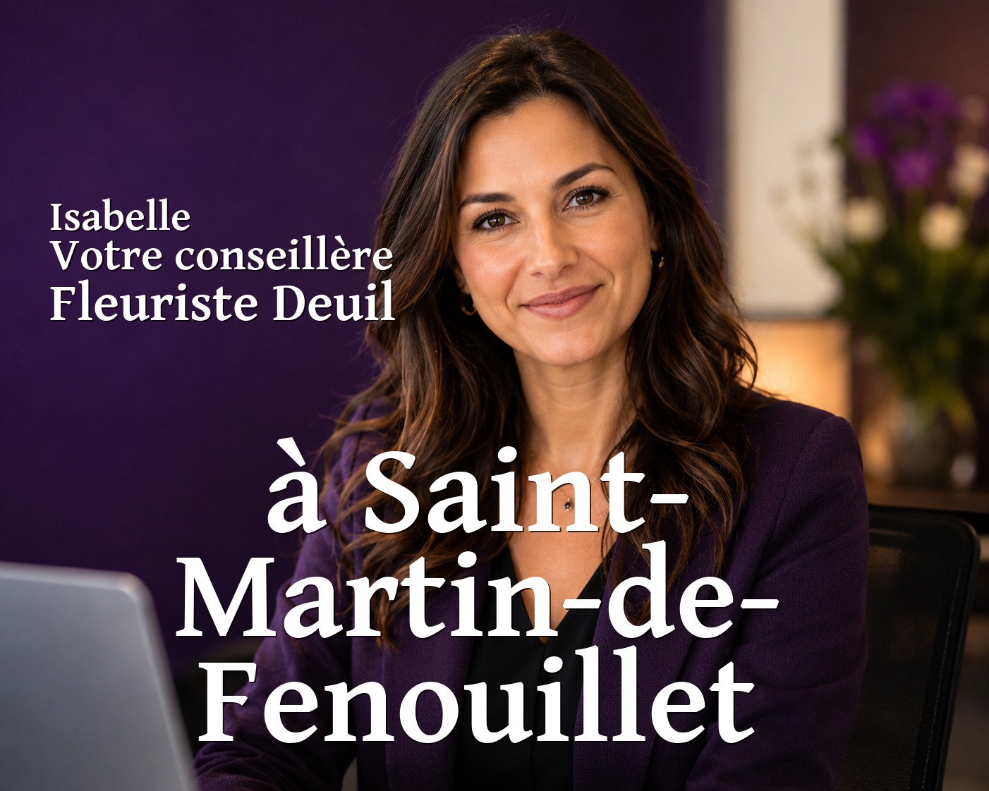 Isabelle, votre conseillère Fleuriste Deuil à Saint-Martin-de-Fenouillet