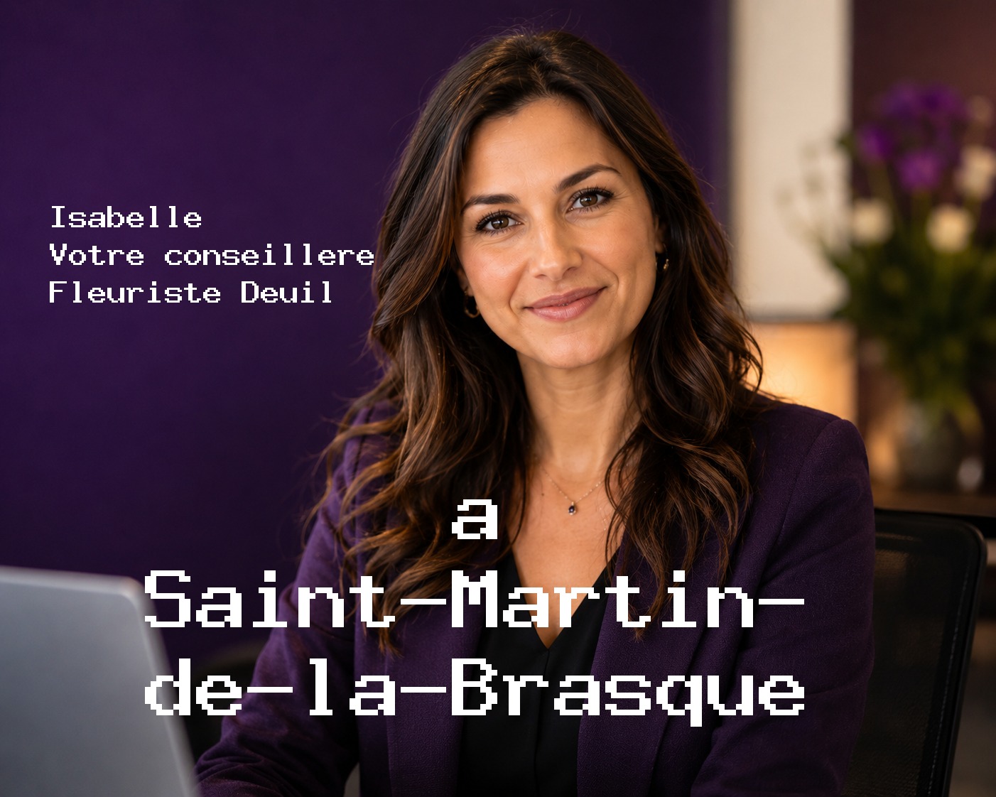 Isabelle, votre conseillère Fleuriste Deuil à Saint-Martin-de-la-Brasque