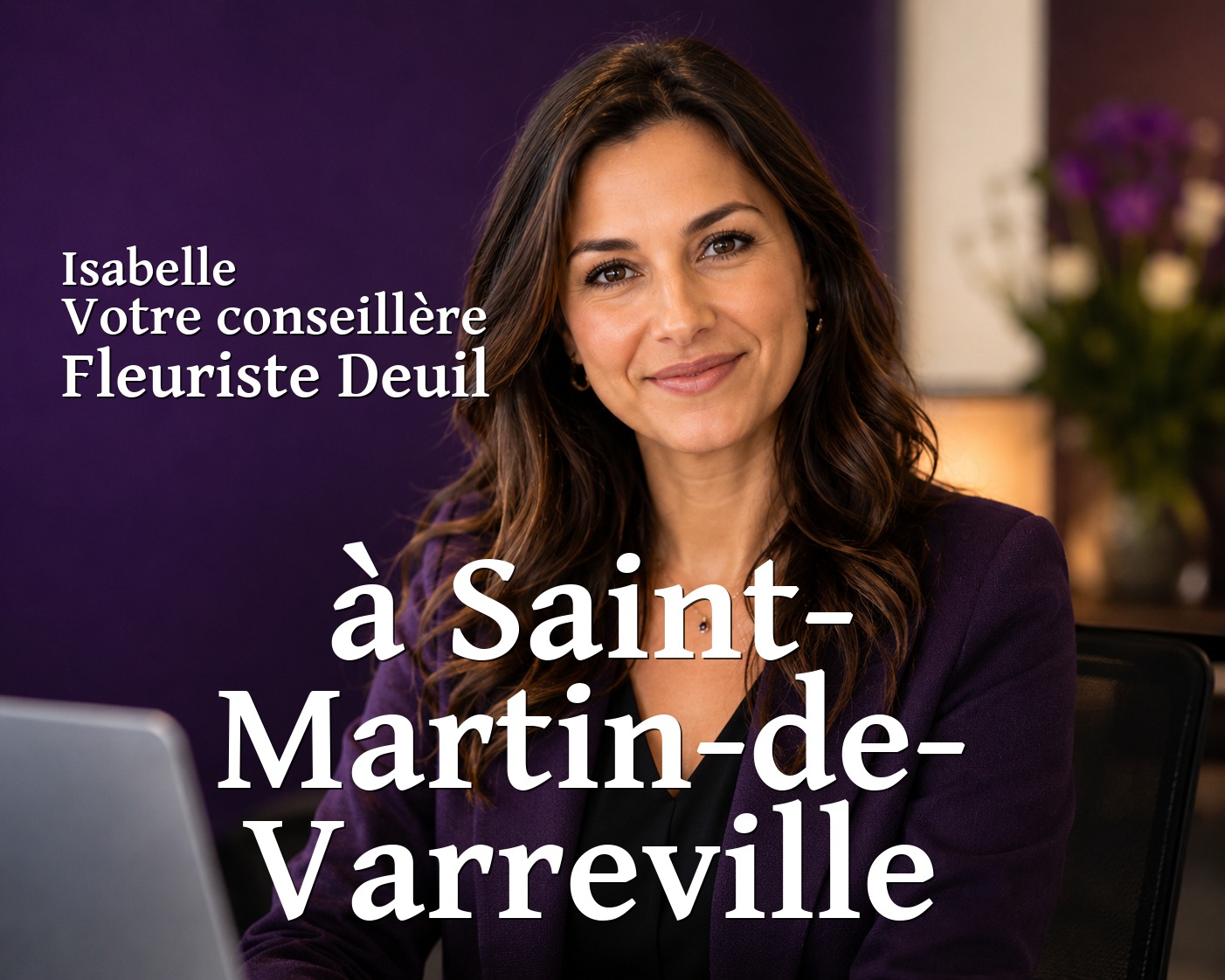 Isabelle, votre conseillère Fleuriste Deuil à Saint-Martin-de-Varreville