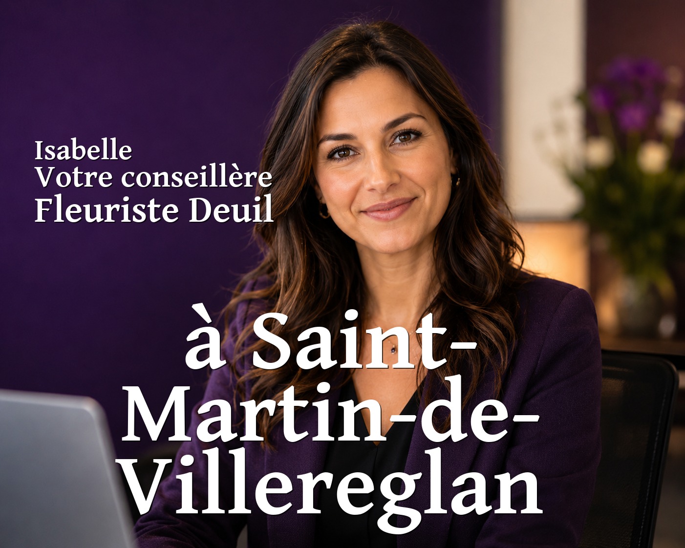 Isabelle, votre conseillère Fleuriste Deuil à Saint-Martin-de-Villereglan