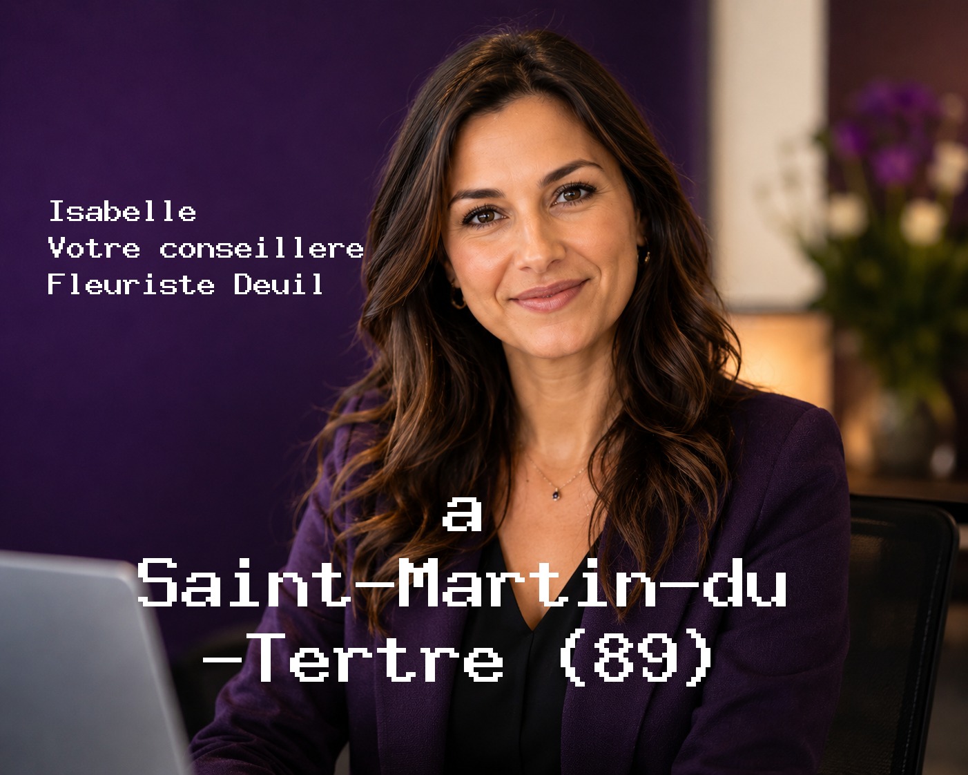 Isabelle, votre conseillère Fleuriste Deuil à Saint-Martin-du-Tertre (89)