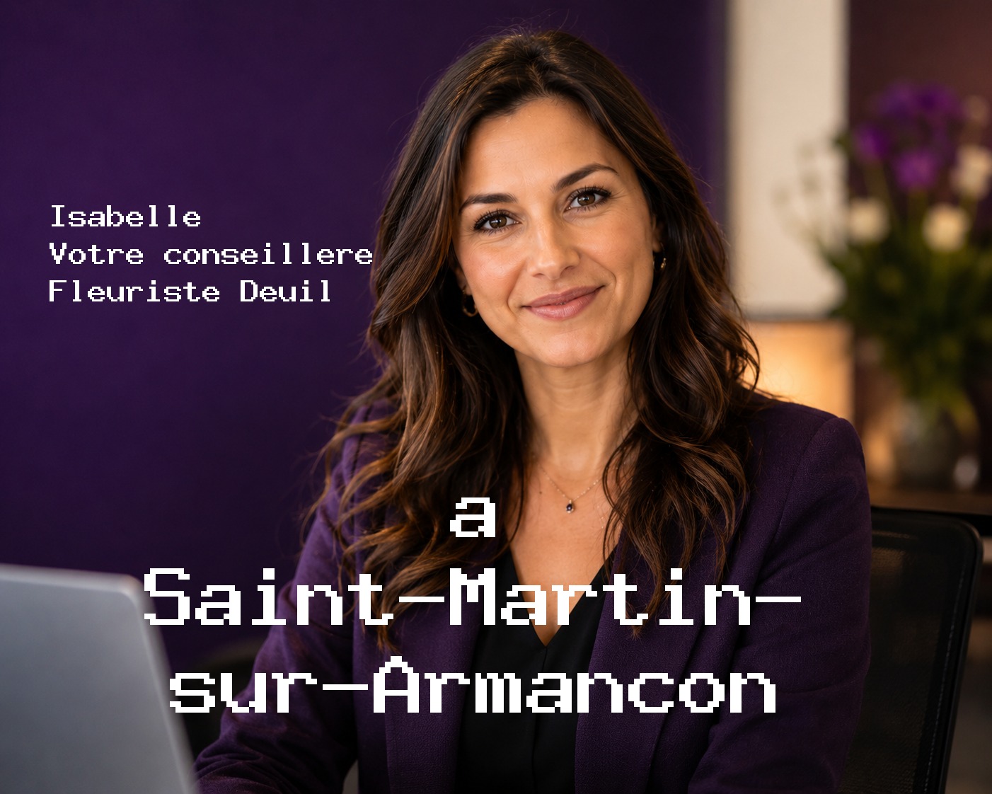 Isabelle, votre conseillère Fleuriste Deuil à Saint-Martin-sur-Armançon