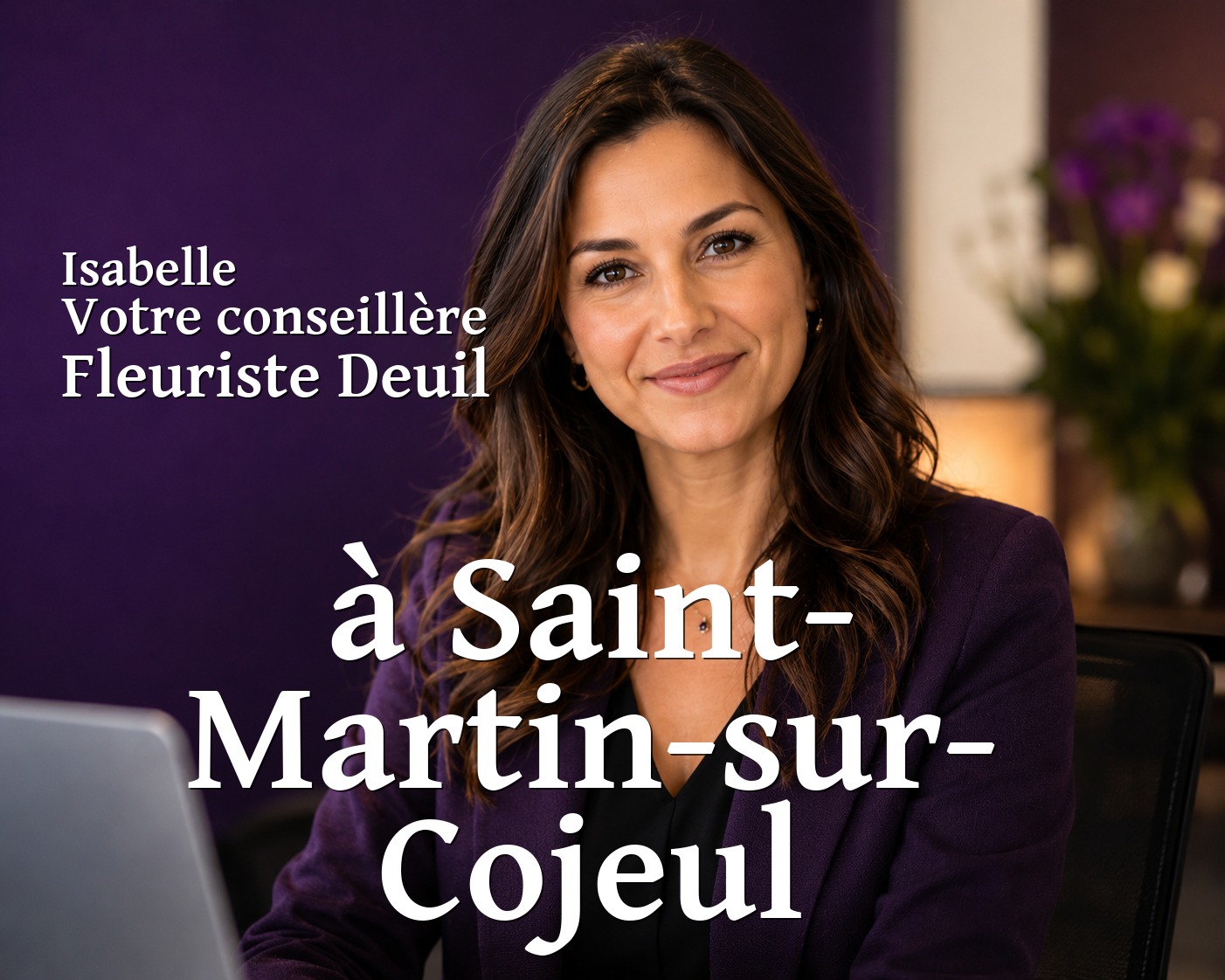 Isabelle, votre conseillère Fleuriste Deuil à Saint-Martin-sur-Cojeul