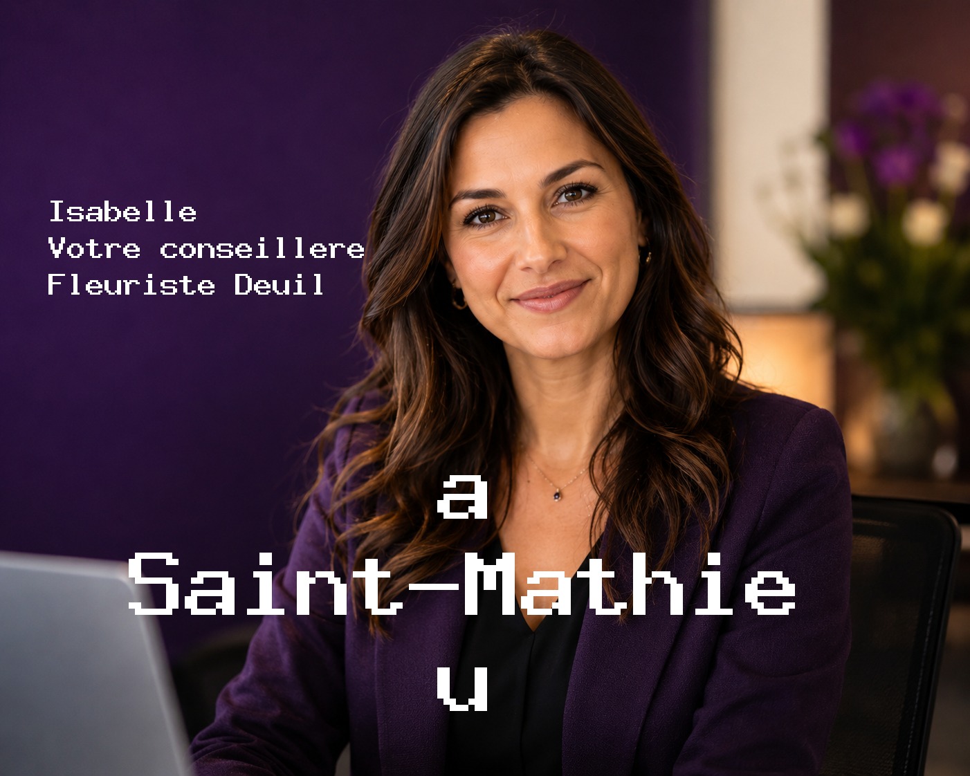 Isabelle, votre conseillère Fleuriste Deuil à Saint-Mathieu
