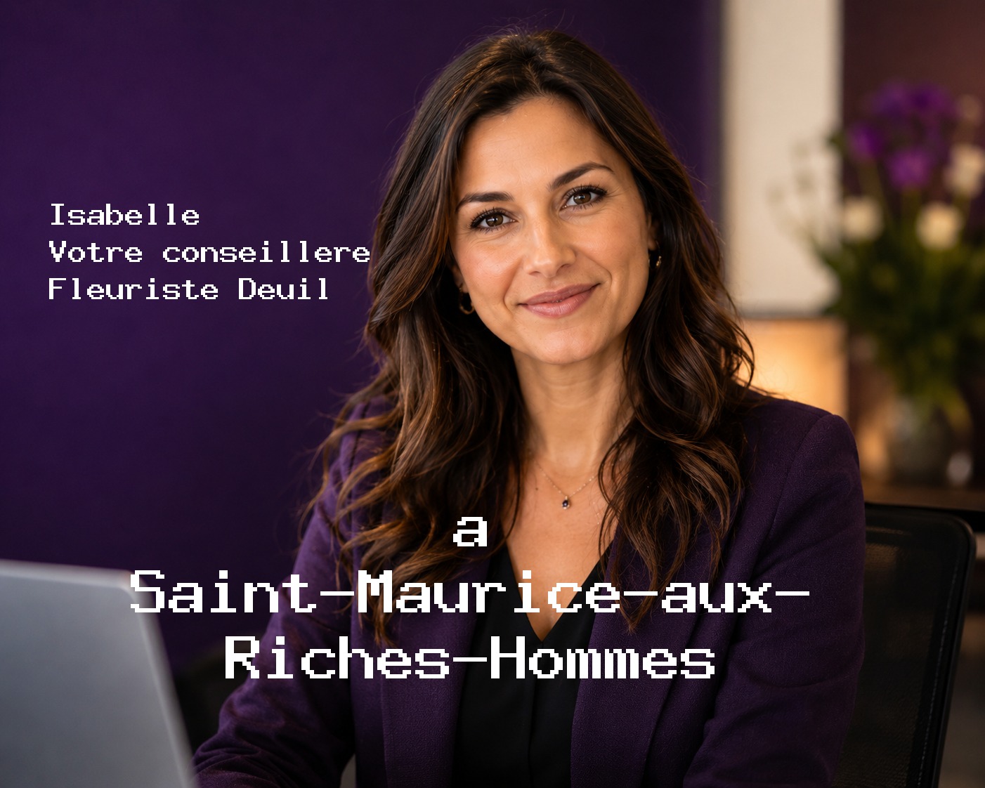 Isabelle, votre conseillère Fleuriste Deuil à Saint-Maurice-aux-Riches-Hommes